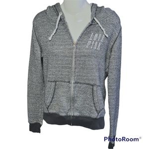 VS PINK Campus Zip Up